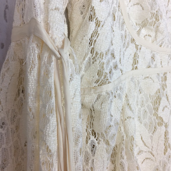 🌱F r e e P e o p l e • Lace boho shift dress - Picture 6 of 8